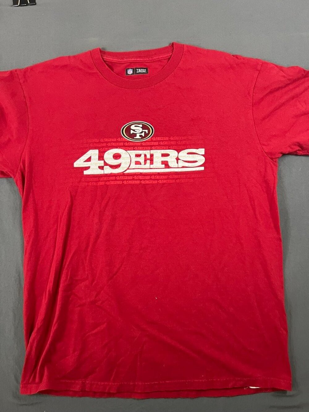 San Francisco 49ers NFL Team Apparel Men's short Sleeve T-Shirt Large